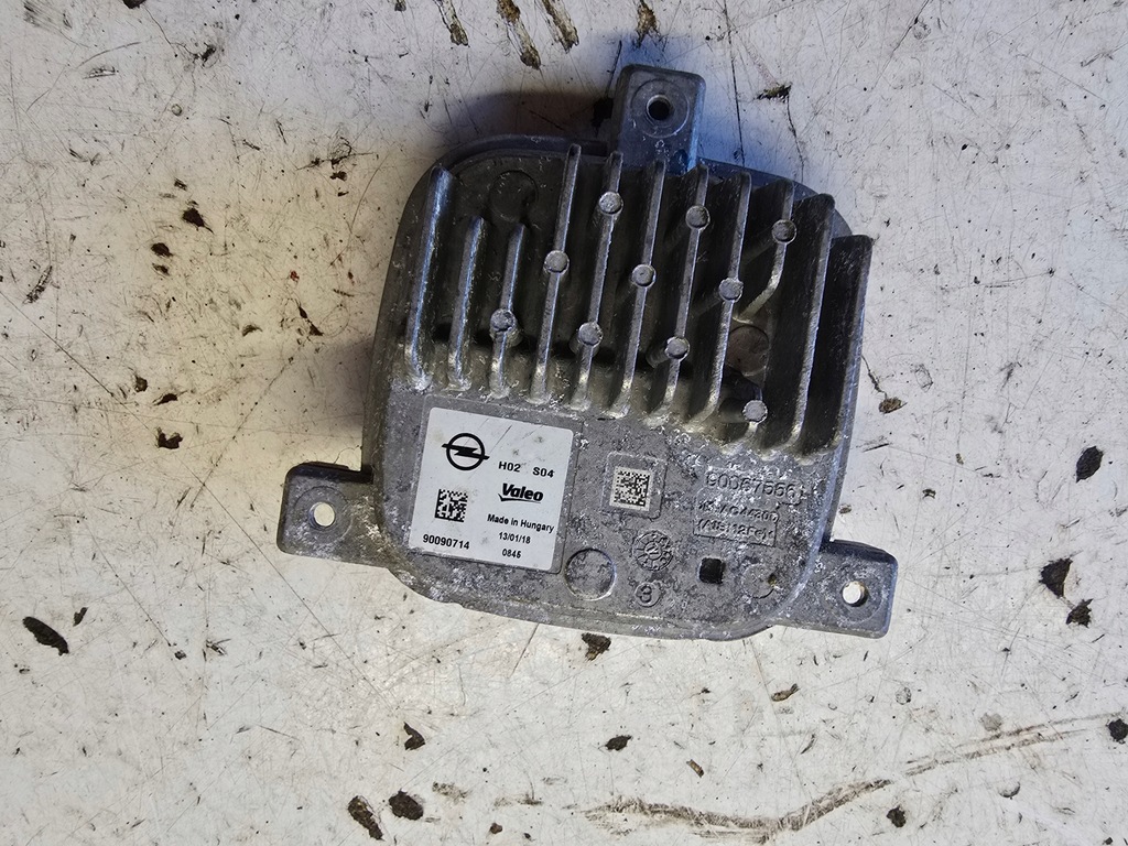 фото №1, Opel crossland x модуль перетворювач фара лампи 90090714