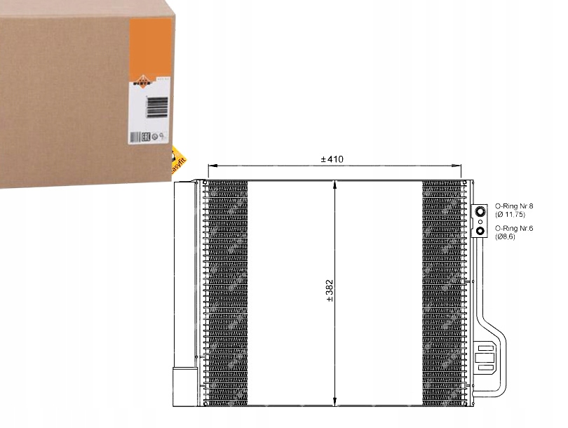фото №1, Nrf 35937 конденсатор, кондиционер