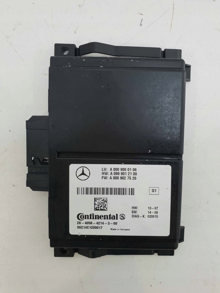 фото №1, Mercedes w205 модуль радара блок управления a0009000106