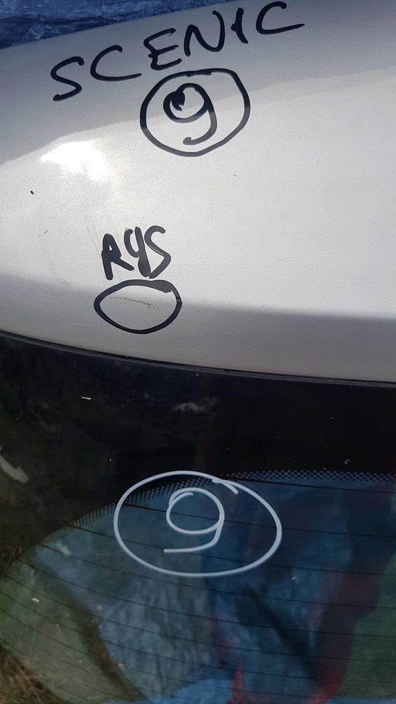 фото №5, Кришка багажника багажника renault scenic ii