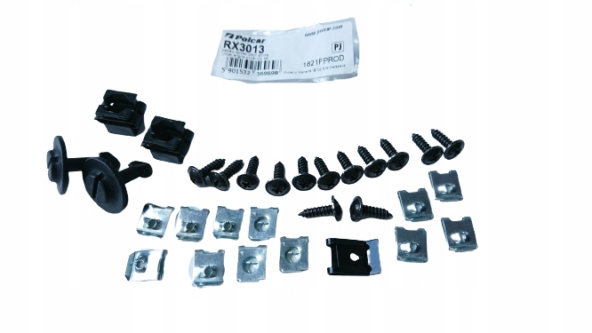 фото №1, Набір кліпси захист двигуна audi a4 b6 b7