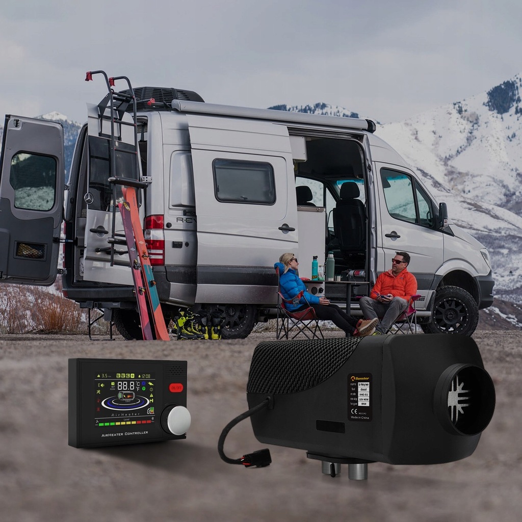 фото №7, Обігрівач стояночний 8kw 12/24v webasto з вентиляція i авто on/off bt lcd