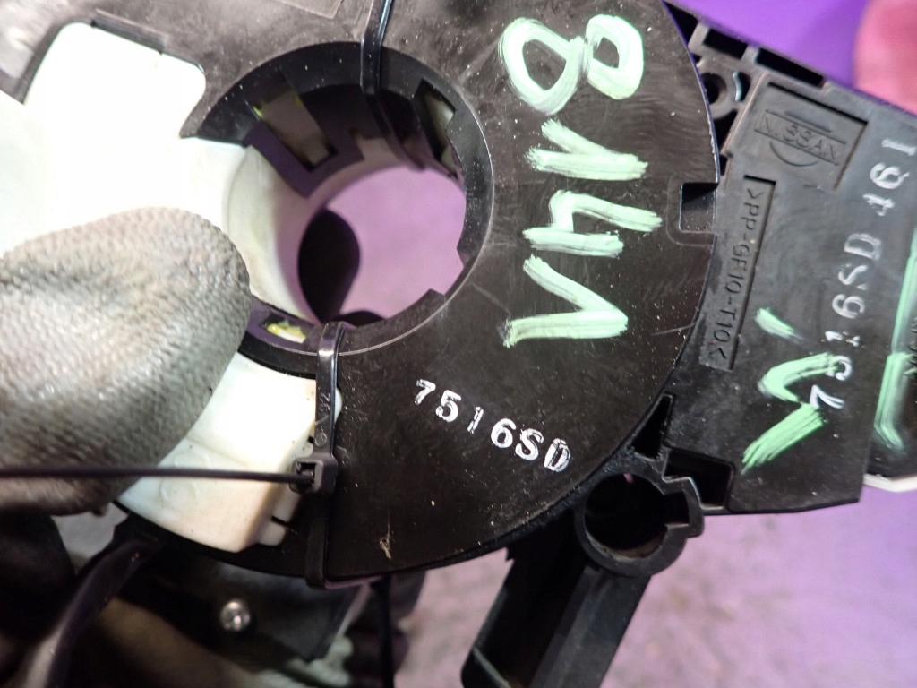 фото №11, Nissan note e11 i 05-09 переключатель комбинированный света 255609u03d