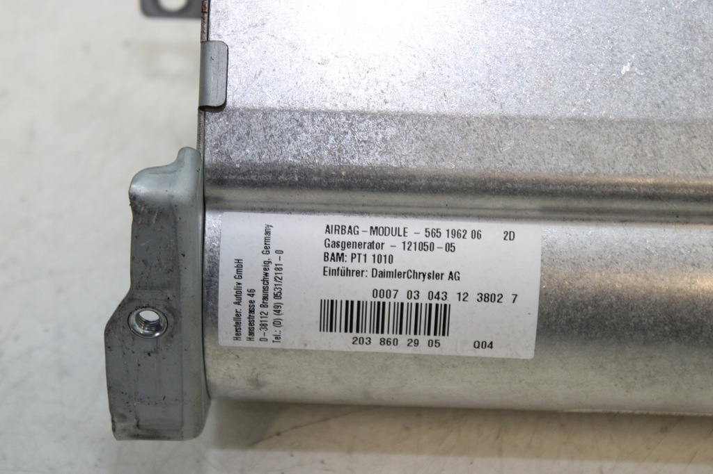 фото №6, Подушка воздушная подушка безопасности пассажира mercedes w203 2038602905