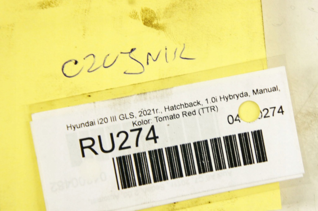 фото №6, Ru274 hyundai i20 iii 1.0i датчик давления выхлопных газов 39360-2m415