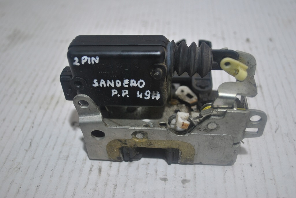 фото №1, Замок дверь правый перед dacia sandero 2 pin