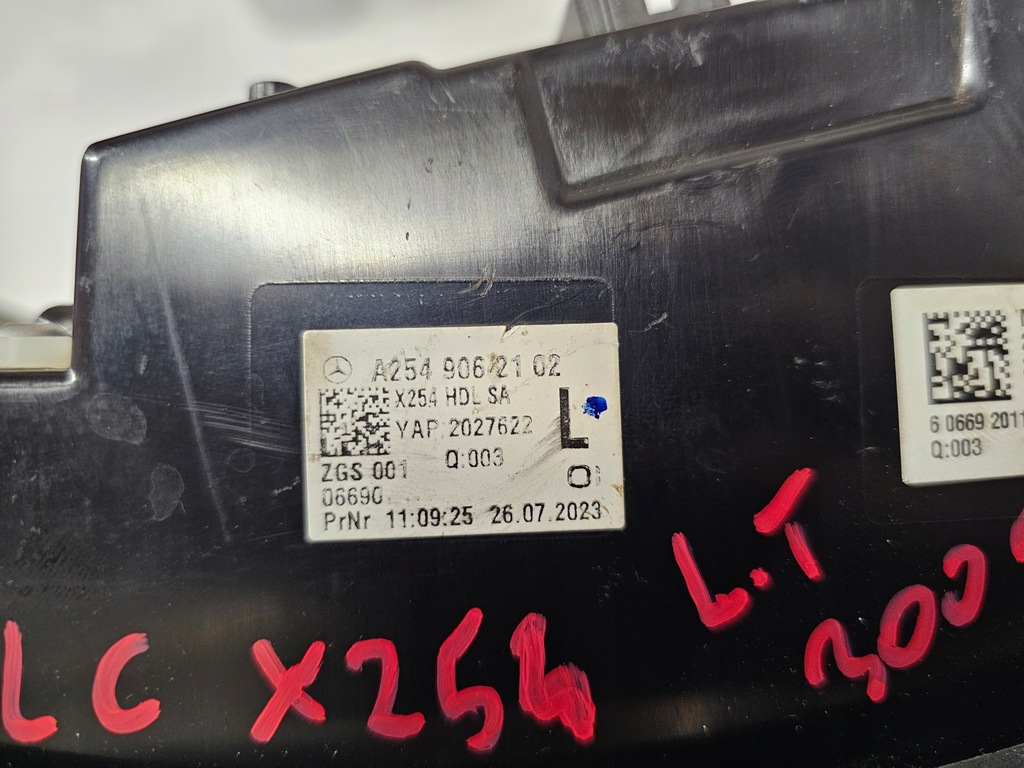 фото №15, Mercedes glx x254 23r лампа левая задняя задняя a2549062102