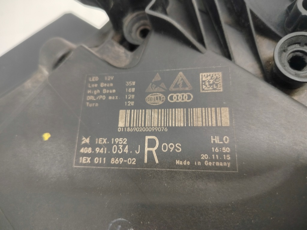 фото №10, Audi a7 4g c7 lift full led лампа права ліва