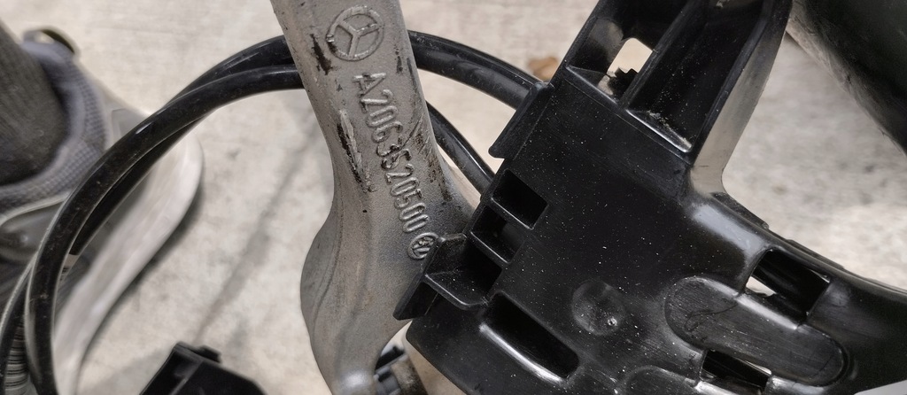 фото №10, Поворотный кулак ступица правый задняя mercedes e klasa e300de w214 24r комплект амортизатор