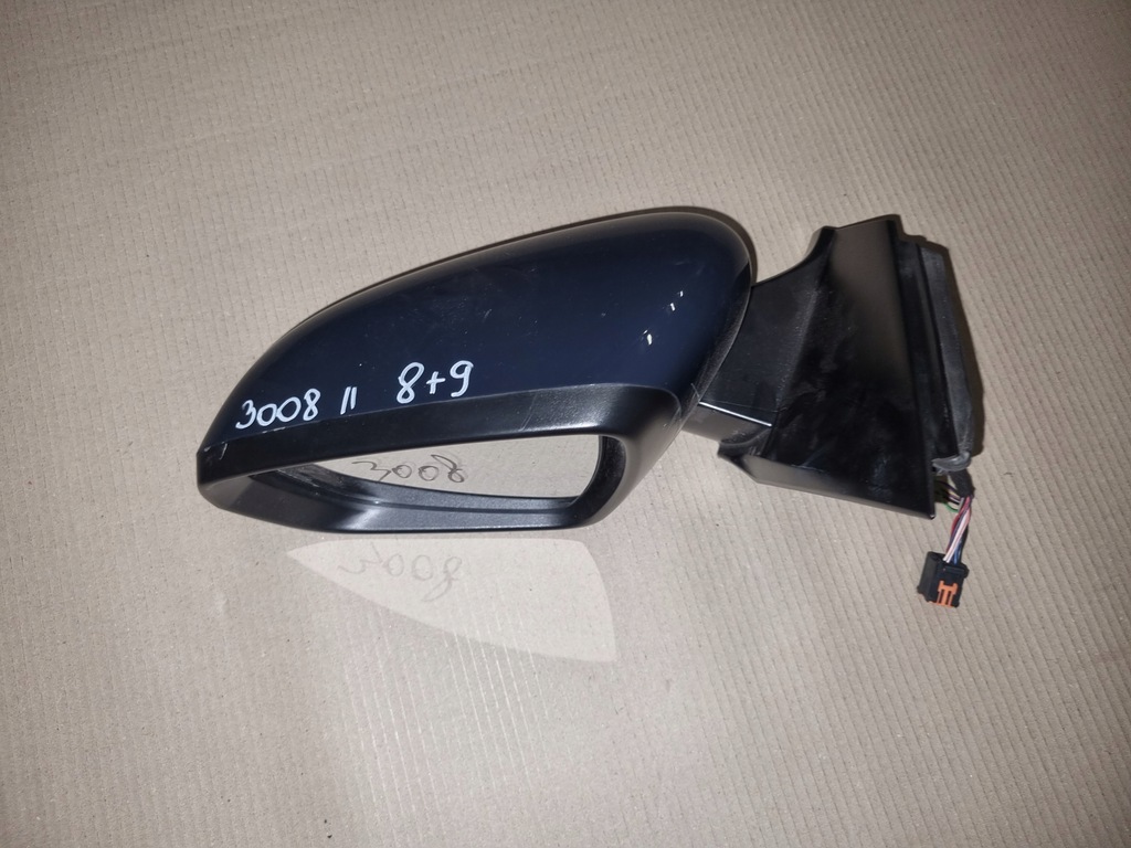 фото №10, Peugeot 3008 ii 16- зеркало левая 8+9 pin 17 pin