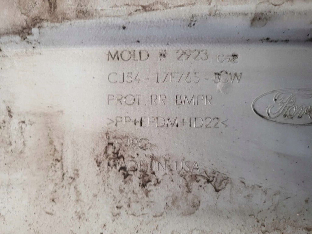 фото №12, Накладка бампера задня dół ford escape usa mk2 2015