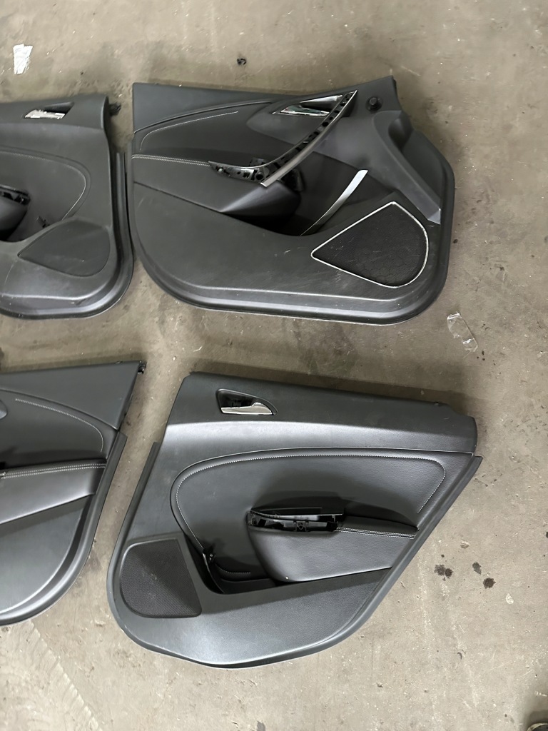 фото №6, Opel astra j hb 5d сидіння заднє сидіння напівшкіра обшивки оббивка