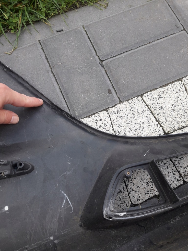 фото №10, Mazda 3 bm 2017-2019 бампер перед оригинал передний lift szary bez отверстий