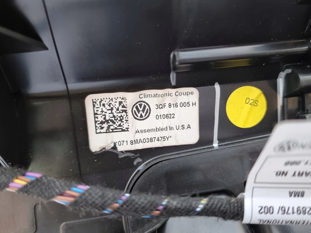 Vw atlas cross sport 3.6 awd r-line обігрівач 2021- Зі Шроту