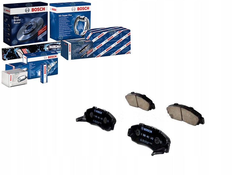 фото №1, Bos0 986 461 142 тормозные колодки ham. honda перед legend