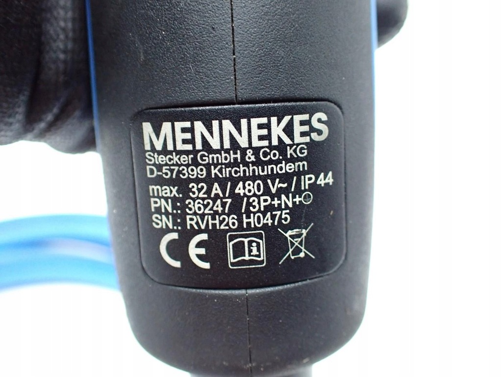 фото №8, Роз'єм шланг заряджання зарядний пристрій mennekes 1505712 tesla model y 23r
