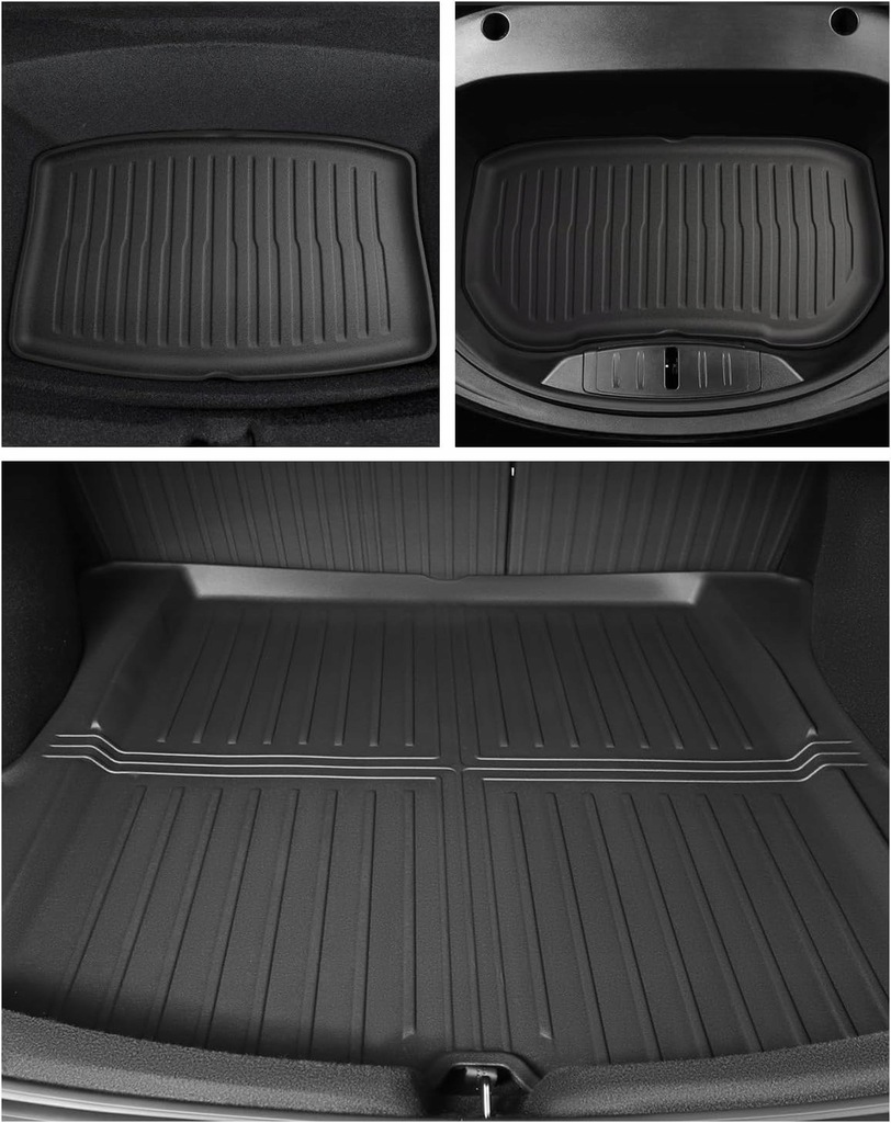 фото №6, Langbean коврики do багажника tesla model 3 2024-2025 highland tpe 3 штуки