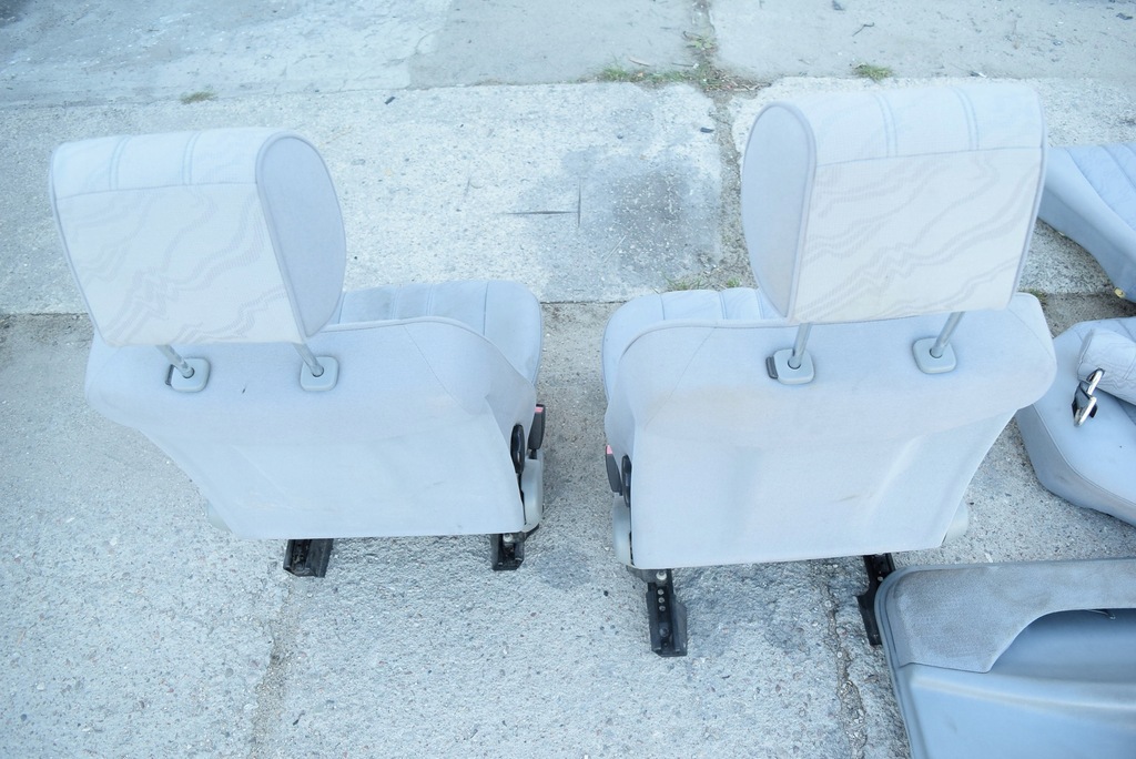 фото №5, Mercedes w210 оббивка сидіння сидіння eu szary комплект sedan