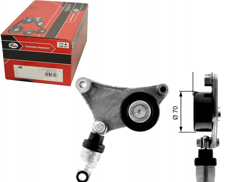 Купить Gates ролик натяжителя ремень клиновой 1662028011 1