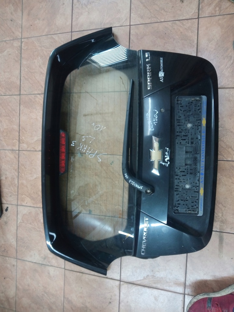 фото №1, Chevrolet spark m300 кришка багажника багажника pas задня дах