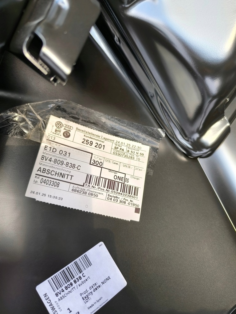 фото №14, Audi a3 8v4 hb правий крила задня обшивка задня задні