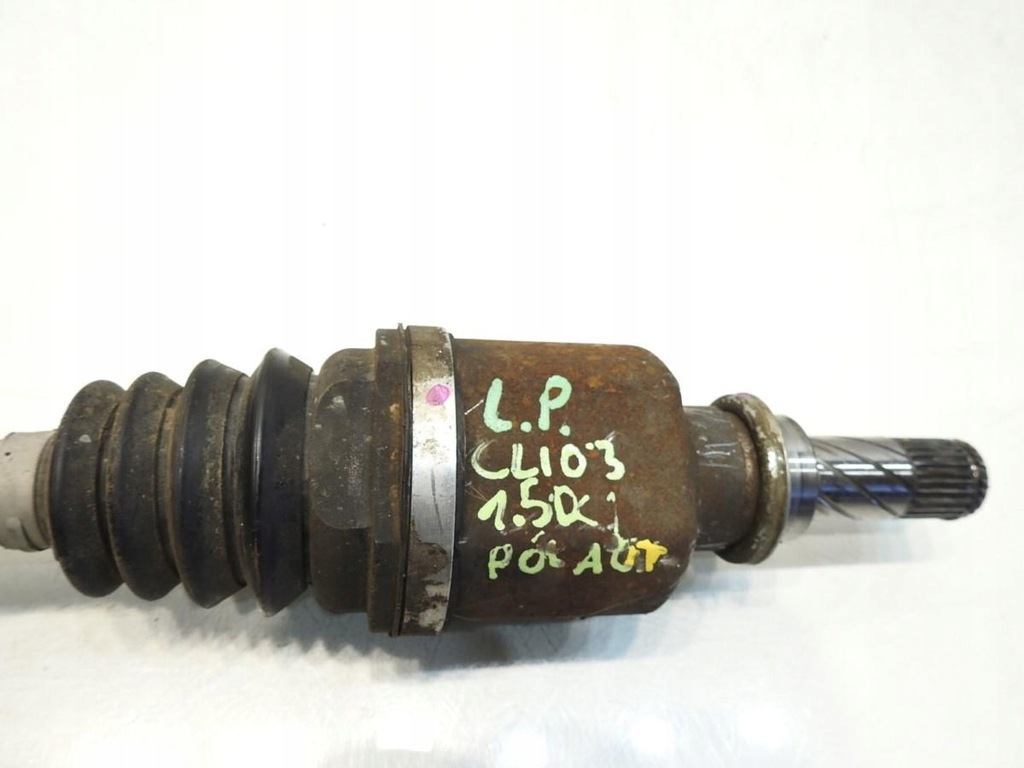 фото №2, Привідний вал лівий перед renault clio iii 1.5 dci напівавтомат 8200411381