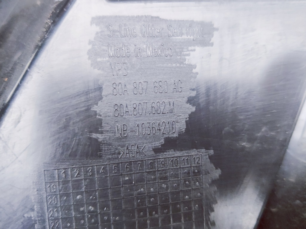 Решётка бампера правая левая audi q5 2 рестайлинг  s line с Разборки