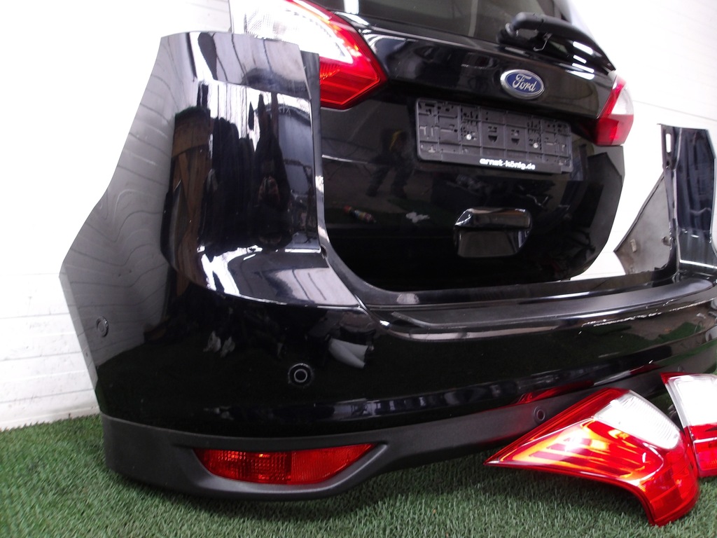 фото №8, Ford grand c-max lift 14-18 крышка багажника задняя бампер лампы kpl цвет g1