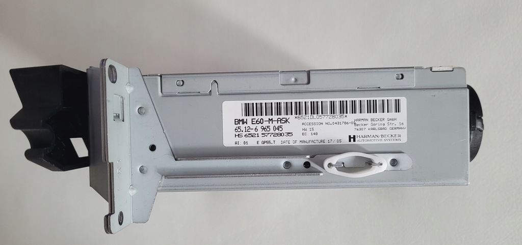 фото №4, Bmw 5 e60 e61 радіо cd навігація 965045