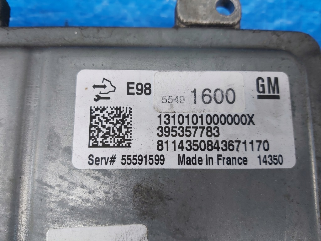 Opel-części | mokka a блок керування бортовий комп'ютер двигуна 1.6 cdti b16dth 55491600 Зі Шроту