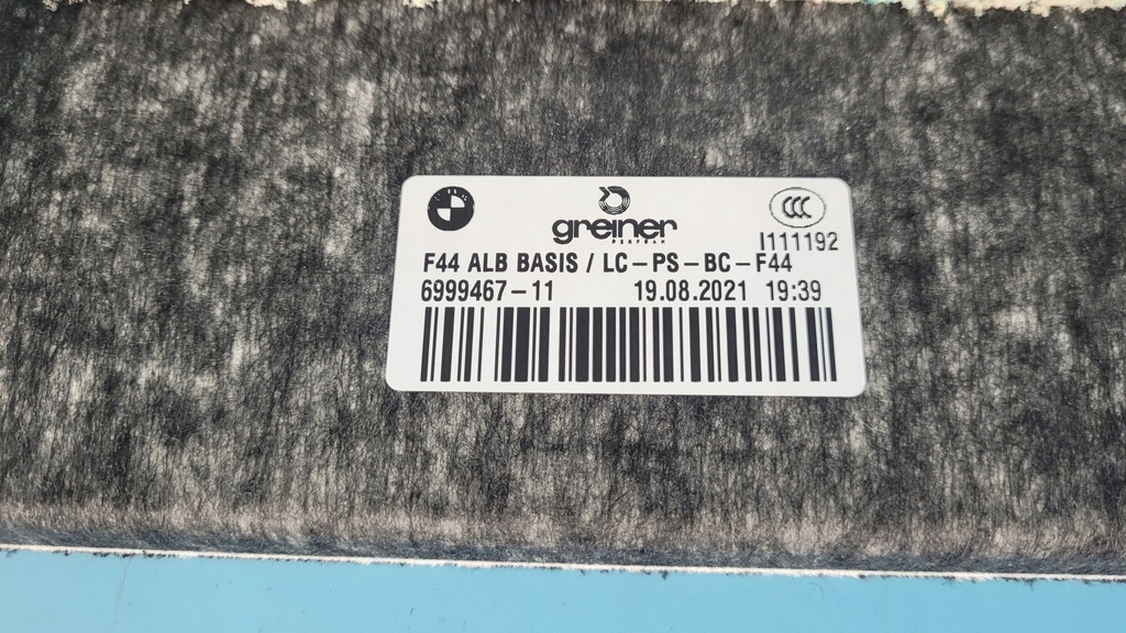 фото №9, Bmw 2' f44 gran coupe 21r полка багажника задняя 6999467