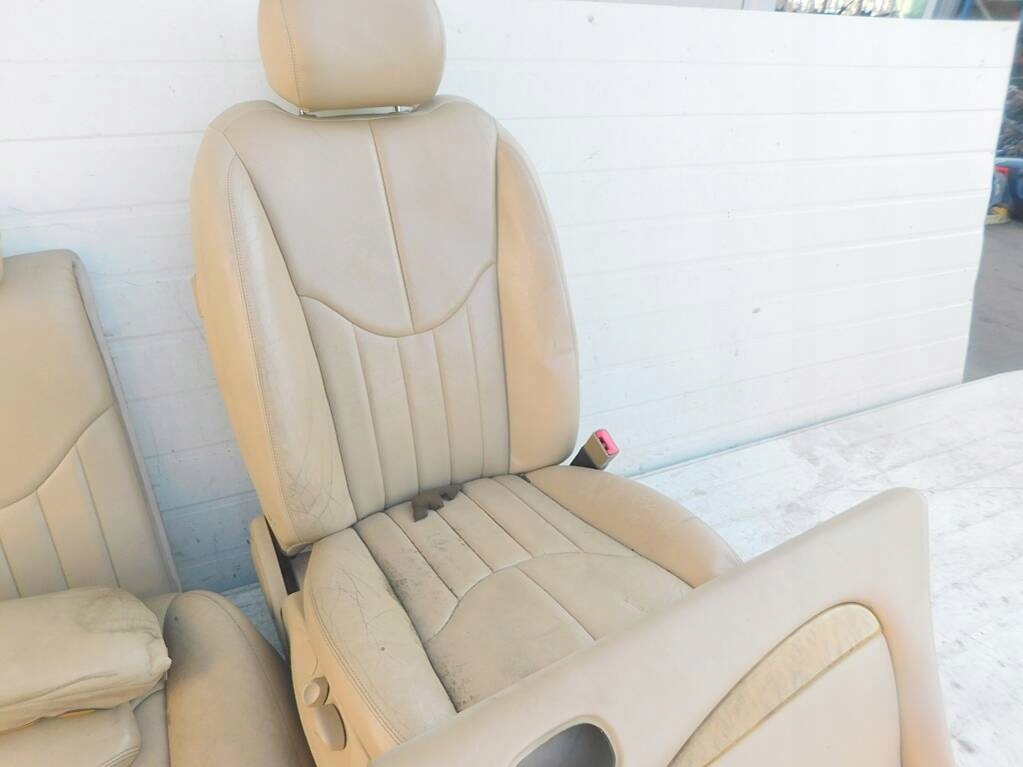 фото №11, Jaguar s-type 3.0 03r салон сиденья обшивки заднее сиденье кожа электрика