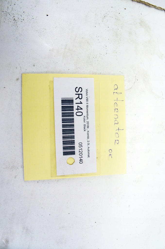 фото №6, Sr140 volvo v90 ii t5 16- 2.0i генератор r812009