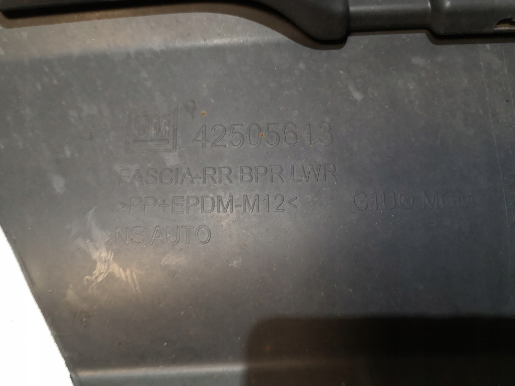 Накладка бампера задний mokka x рестайлинг  pdc Киев