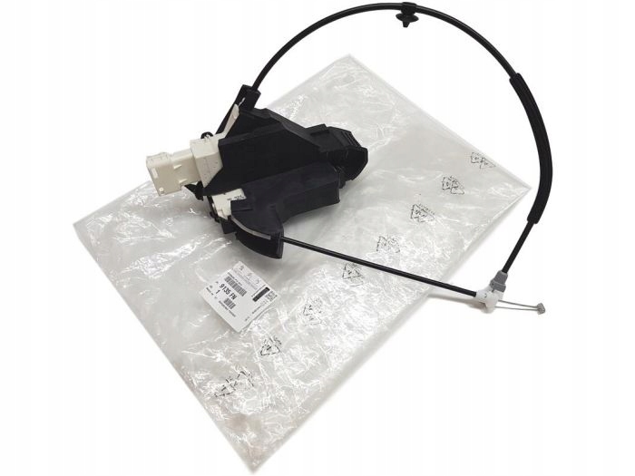 фото №1, Замок двері касета перед лівий peugeot 407 оригінал