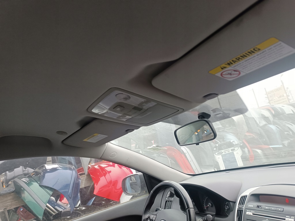 фото №9, Kia ceed i lift kombi сиденья заднее сиденье обшивки потолок