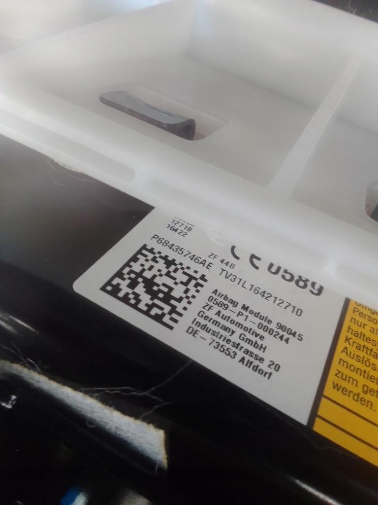 фото №16, Dodge durango lift 18- панель приладів приладова подушка 7kl66dx9aa usa