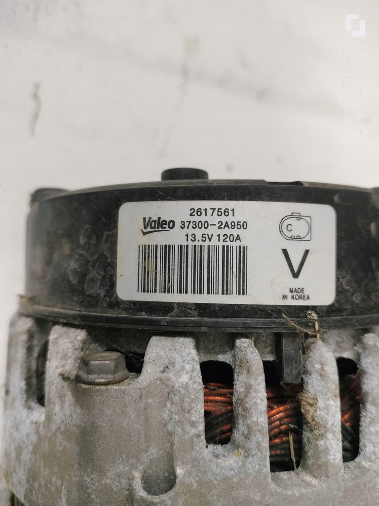 фото №5, Hyundai i20 ii 1.4 crdi генератор 37300-2a950