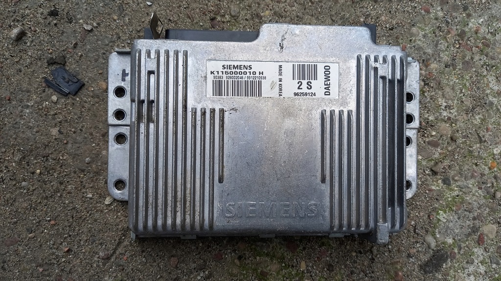 фото №1, Бортовий комп'ютер двигуна daewoo matiz 00r 0.8b