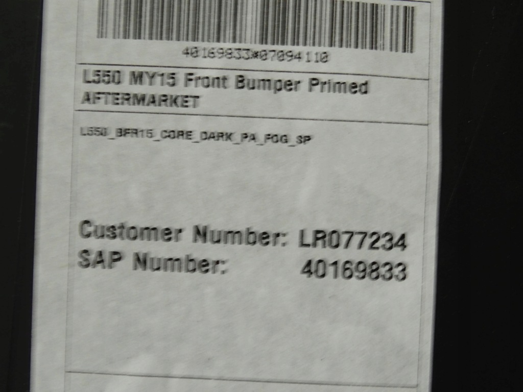 фото №15, Новый оригинальный бампер передний pdc discovery sport l550 2015-18 lr077234