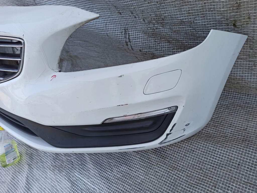 Volvo s60 ii v60 lift 13-18 бампер передний перед kompletny белый 614 Цена