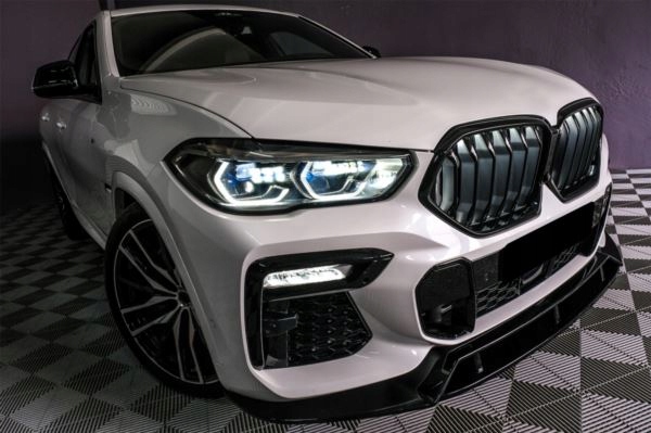 фото №10, Спойлер бампера передние bmw x6 g06 19- глянцевый b