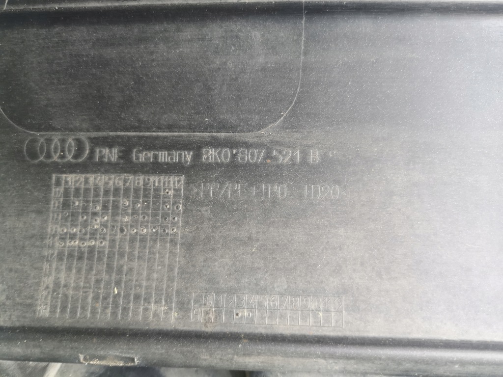 фото №11, Audi s4 8k b8 - спойлер бампера задня