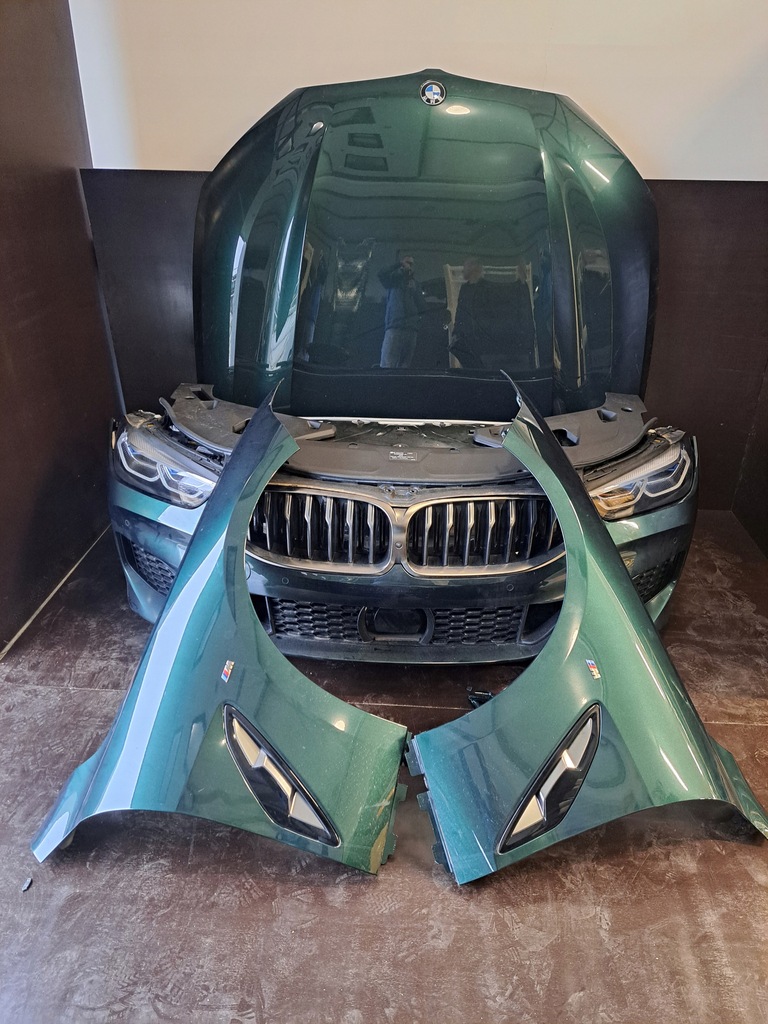 фото №10, Bmw 8 m850ix g14 g15 g16 перед капот pas бампер лампи laser m-pakiet w81
