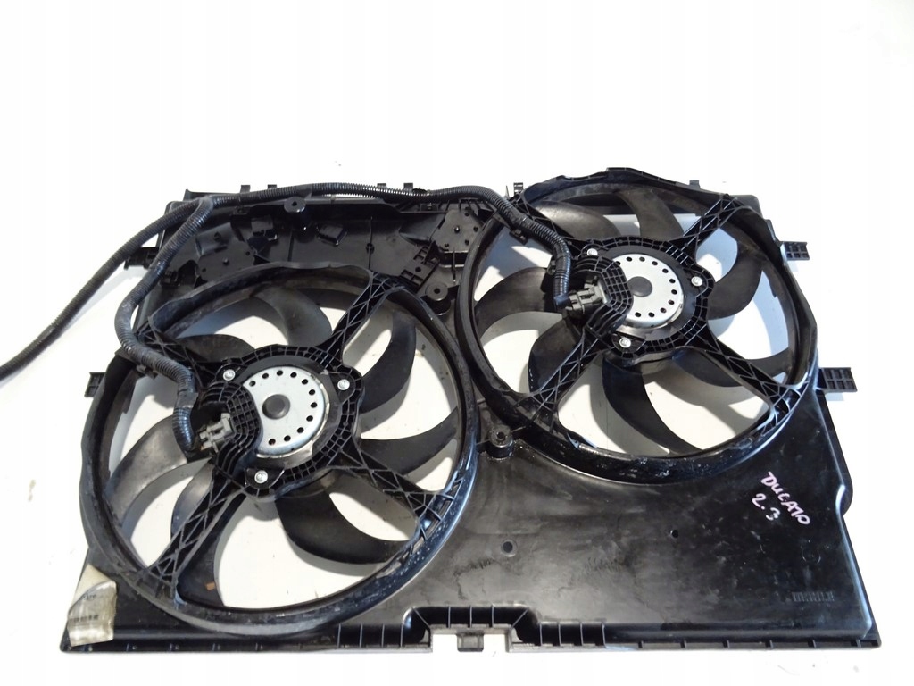 фото №1, Fiat ducato iii 2.3 вентилятор радіатора