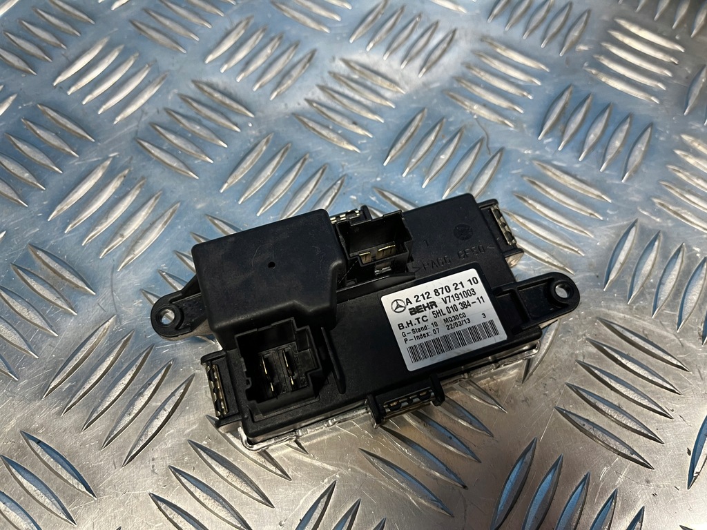 фото №1, Mercedes w212 lift резистор вентилятор обдув