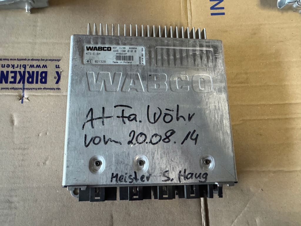фото №1, Mercedes setra citaro wabco mts e bm модуль 4461900100