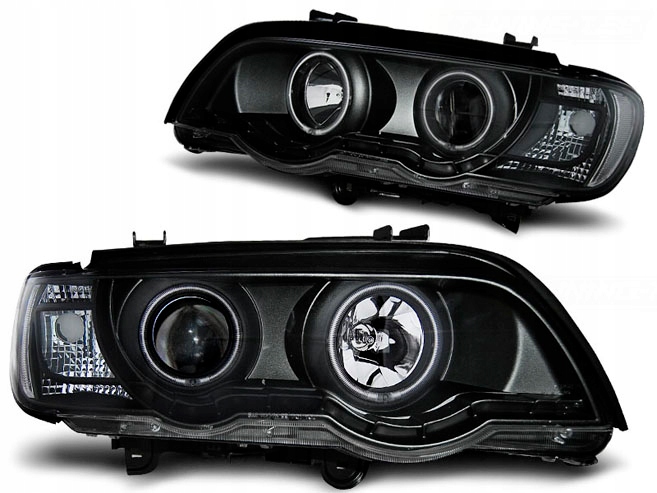 Купить Фонари bmw x5 e53 99-03r кольца ccfl led ксенон d2s