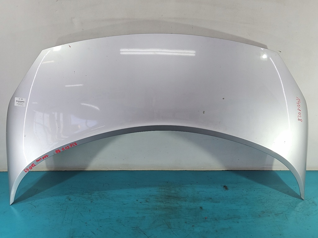 фото №1, Капот передняя renault scenic ii серебристый ted69