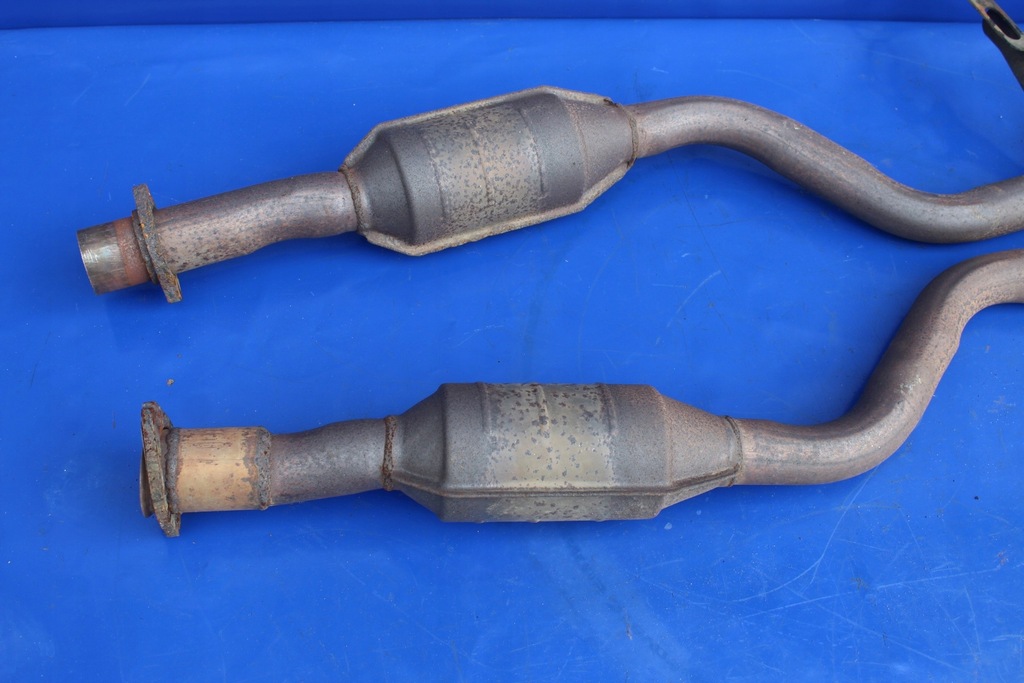 фото №10, 4 x каталізатори комплект каталізатор правий лівий mercedes w215 c215 cl cl500